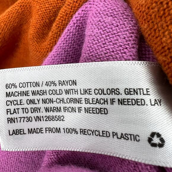 Isaac Mizrahi Target 20th Anniversary Collection Color Block Sweater Size S - Picture 7 of 8